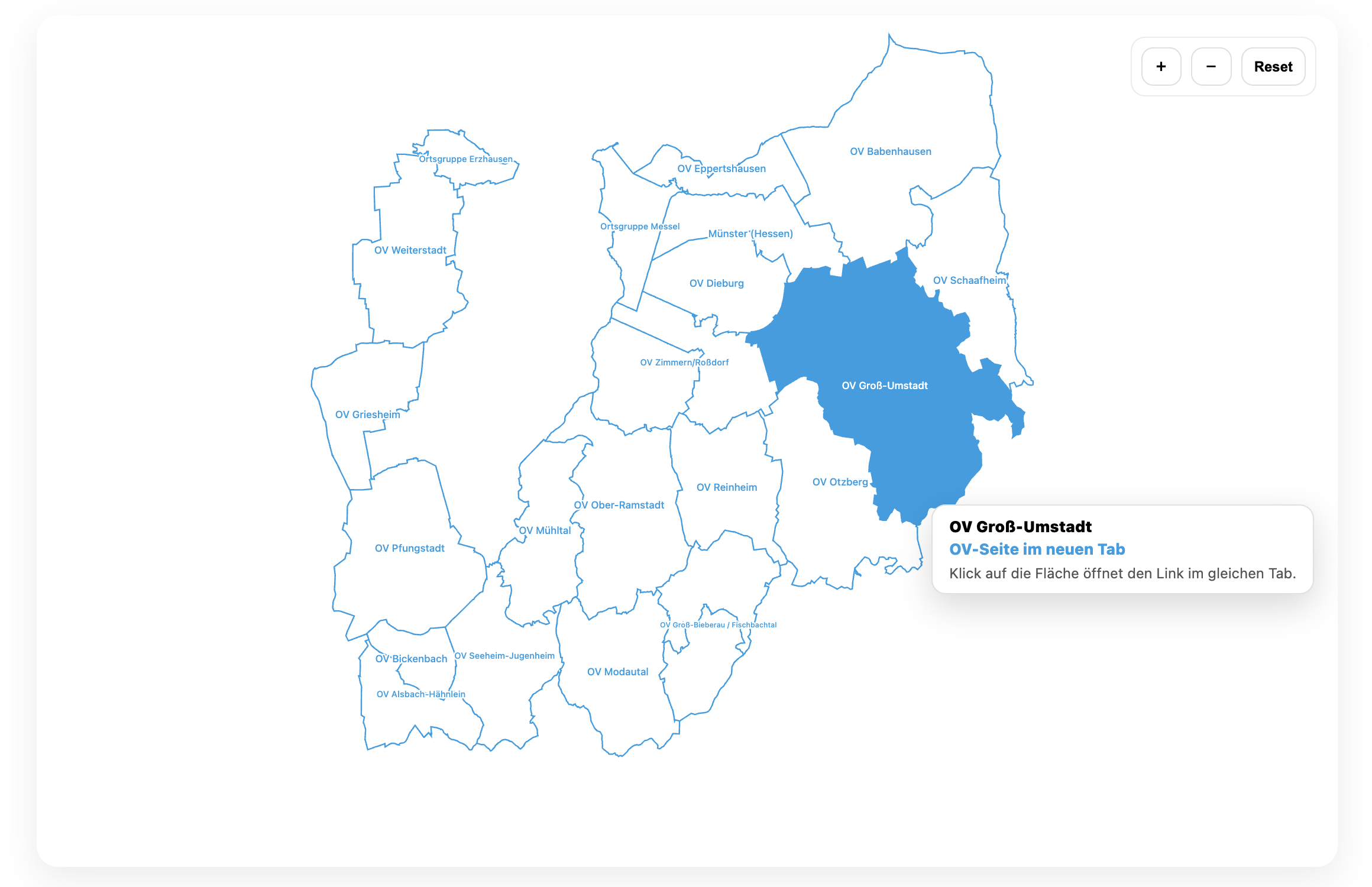 FDP Ortsverbände im Kreis Darmstadt-Dieburg