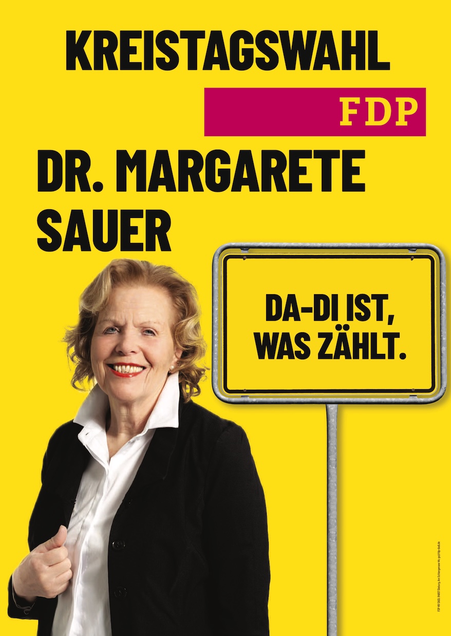 Dr. Margarete Sauer – Spitzenkandidatin für den Kreistag 2026