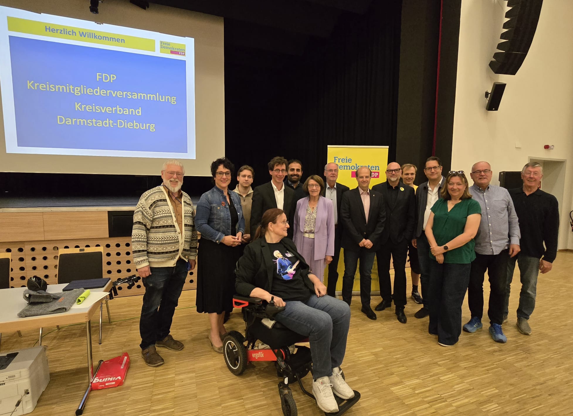 Der Kreisvorstand der FDP Darmstadt-Dieburg