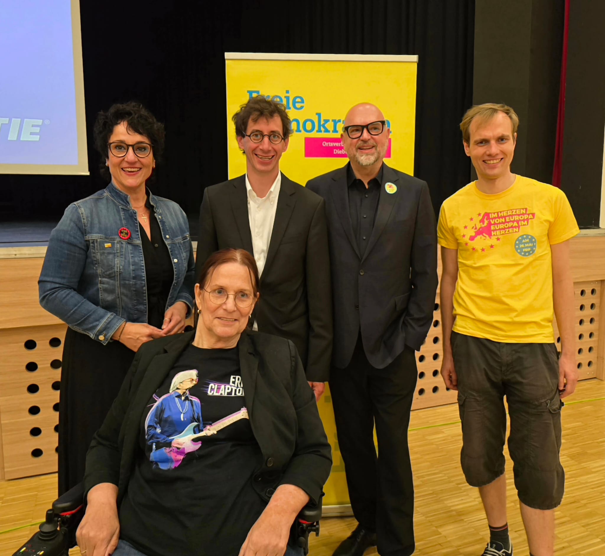 Der geschäftsführende Kreisvorstand FDP DA-DI