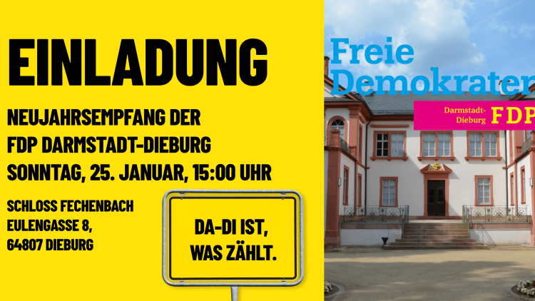 Neujahrsempfang 2025 FDP Darmstadt-Dieburg