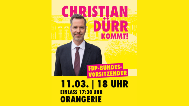 Christian Dürr kommt nach Darmstadt!