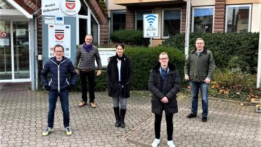 Die ersten fünf Listenkandidaten der FDP Münster Altheim für die Kommunalwahl 2021