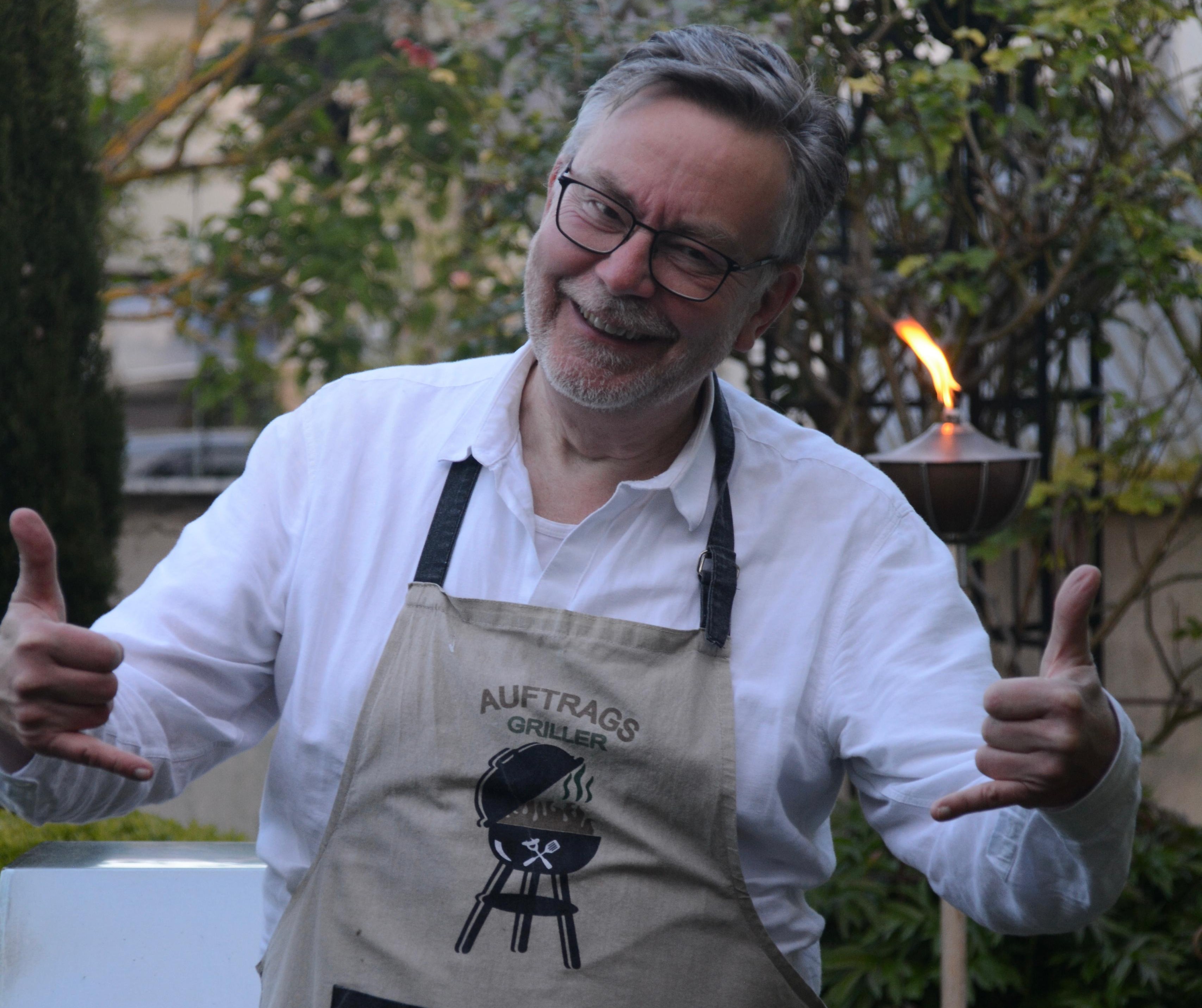 Jörg Schroeter als Chief Grill-Instructor